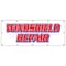 Signmission WINDSHIELD REPAIR BANNER SIGN glass repair specialist automotive cars B-120 Windshield Repair - alternate 1